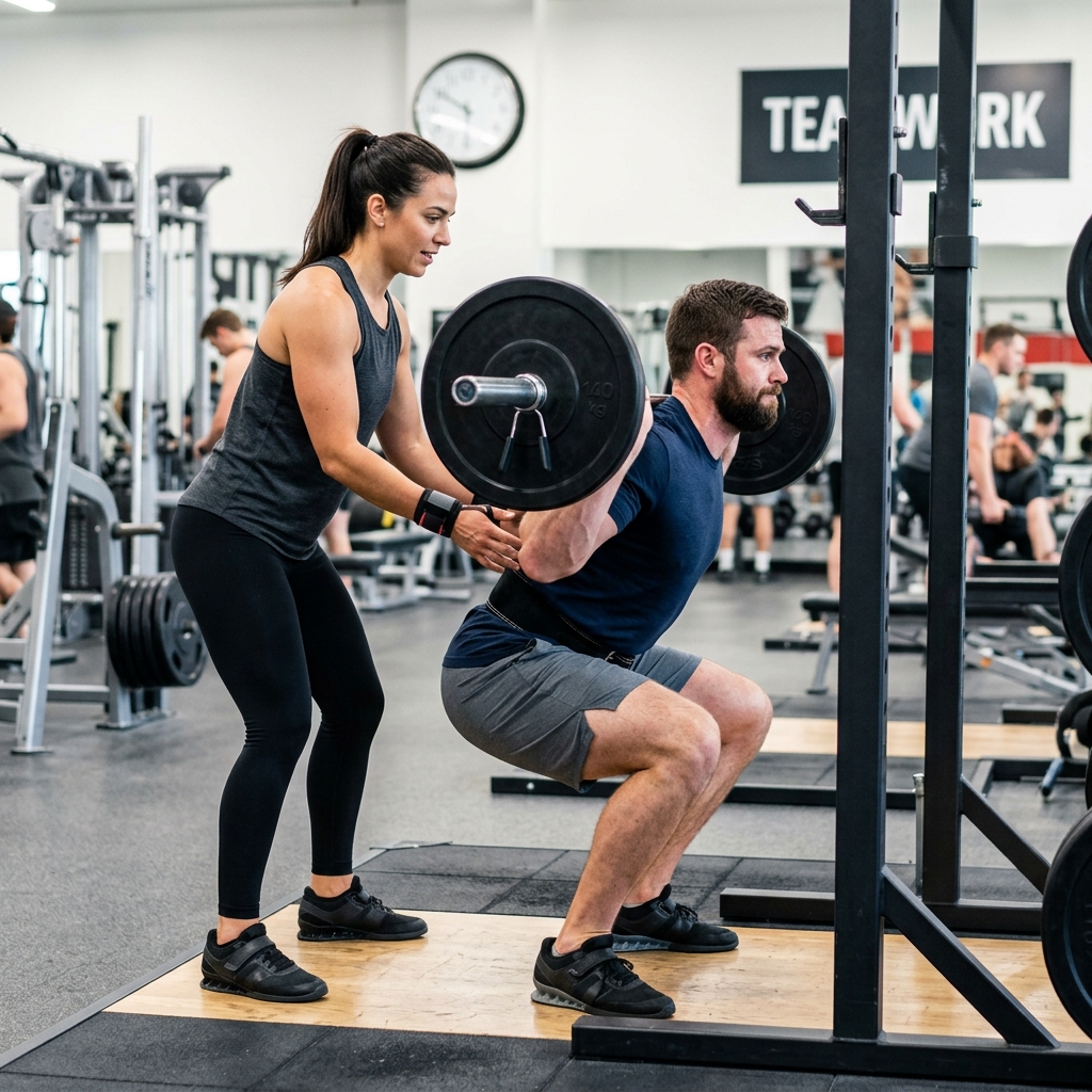 Weight training partners